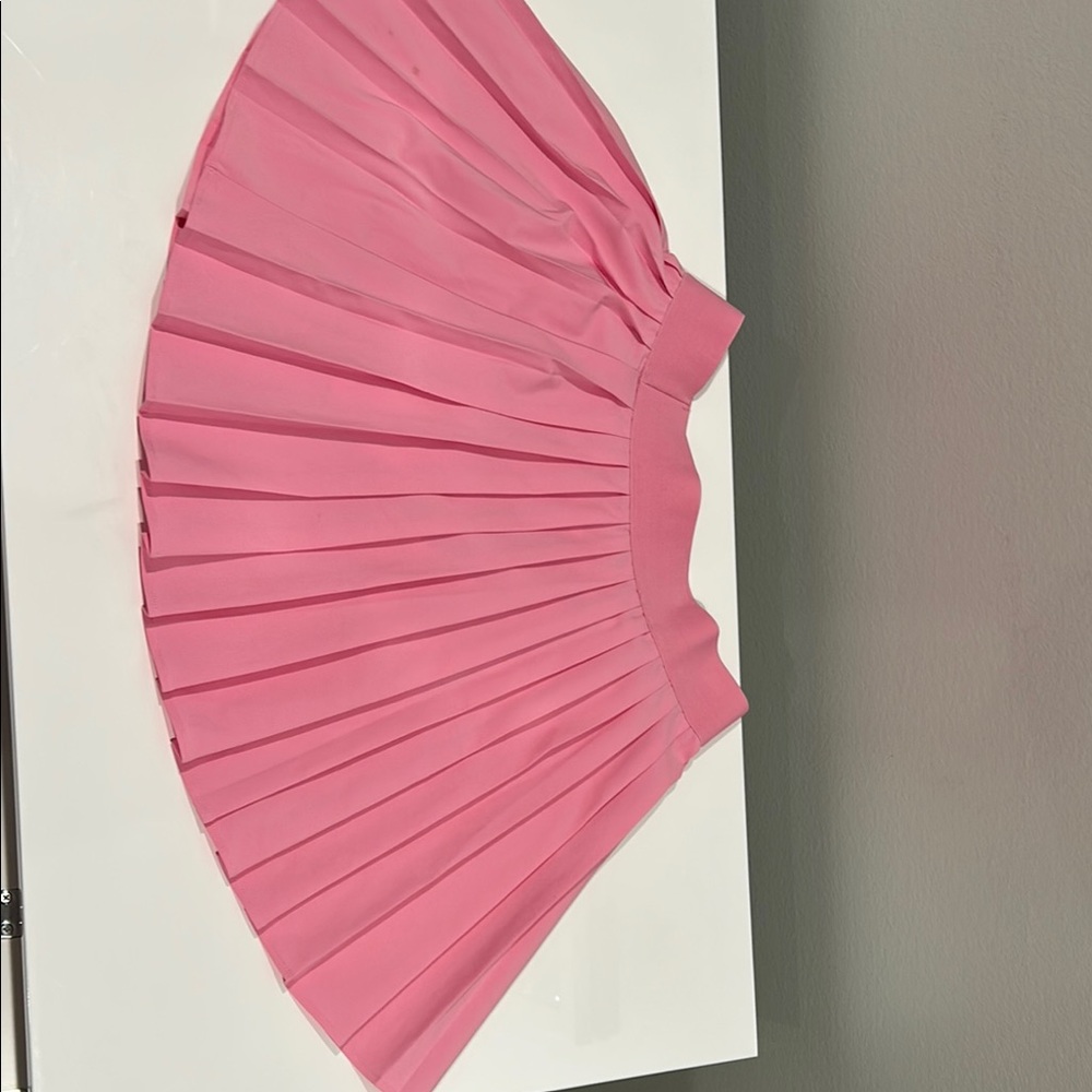 Garage Pink Mini Skater Skirt